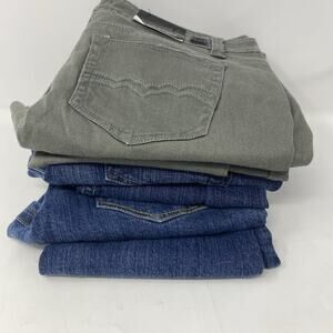 Size Jrs 11 Pants Lot Of 3 Fusion Bootcut Black Crystal Women's Jean Cargo